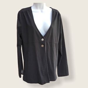 Magellan’s Travel Gear Light 2 Button Lightweight Jersey Knit Cardigan